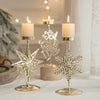 Metal Christmas Candle Holder