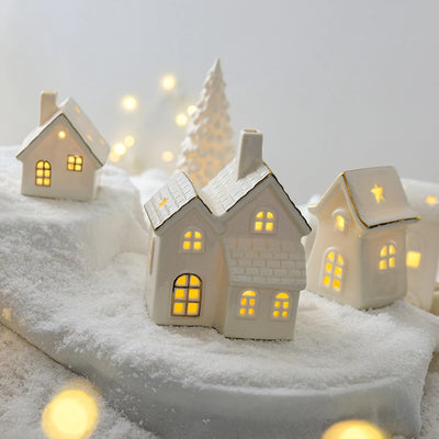 Ceramic Small Christmas Houses